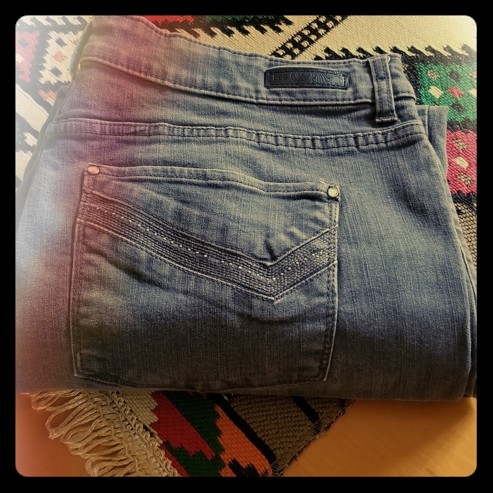 Lee Classic Fit Straight Leg Jeans EUC